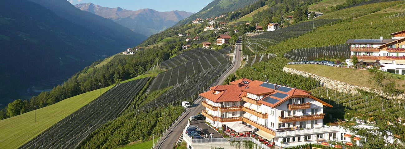 Anreise zum Hotel Grafenstein nach Schenna, Südtirol